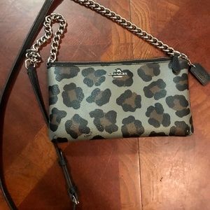 Coach leopard Crossbody Bag